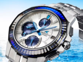 The Casio Oceanus Manta OCWS6000PB7A watch is now available in the US. (Image source: Casio)