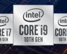 Intel breaks the 5 GHz barrier at 45W TDP with the 10th gen Comet Lake-H lineup. (Image Source: Intel)