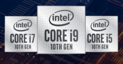 Intel breaks the 5 GHz barrier at 45W TDP with the 10th gen Comet Lake-H lineup. (Image Source: Intel)