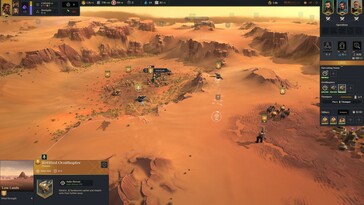 An image showing a fight in Dune: Spice Wars.