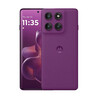 The Motorola Edge 60 Pro in the Sparkling Grape color variant (Image source: Motorola)