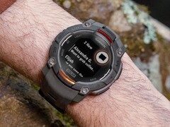 Garmin Instinct 3 series smartwatches (pictured) are currently receiving beta version 10.26. (Image source: Garmin)