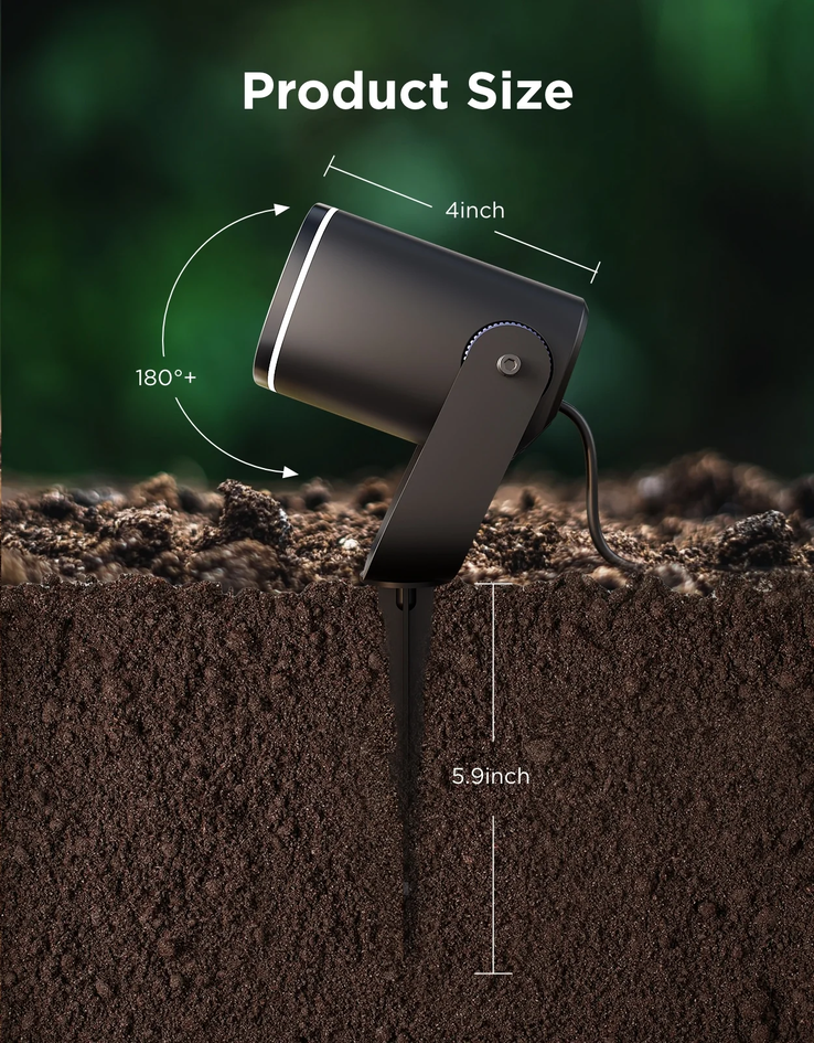 The Govee Outdoor Spotlights 2. (Image source: Govee)