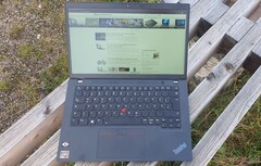 The Lenovo ThinkPad L14 Gen 3 business laptop has dropped to $599 (Image: Marvin Gollor)