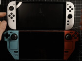 The Nintendo Switch 2 may be just shy of the Steam Deck in terms of width. (Image source: SwitchUp)