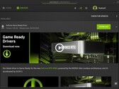 Nvidia GeForce Game Ready Driver 536.40 notification in GeForce Experience (Source: Own)