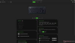 Razer Huntsman V3 Pro TKL 8KHz Synapse 4 customize tab