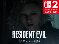 Resident Evil Requiem Switch 2 banner is shown (Image source: Nintendo of America YouTube with edits)