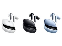 The Anker Soundcore Liberty 4 Pro will reportedly come in White, Glossy Black, and Glossy Light Blue - with a possible green colorway in the future. (Image source: @AnkerInsider via X/Twitter)