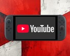 YouTube app on the Switch 2 is shown (Image source: Google YouTube, Nintendo of America with edits)