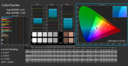 CalMAN - ColorChecker (calibrated)