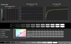 CalMAN: Grayscale (calibrated)