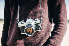 Canon retro-styled camera AE-1 inspiration