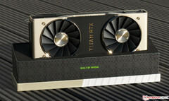 Nvidia Titan RTX is just 15 percent slower than a laptop with GeForce GTX 1080 SLI graphics