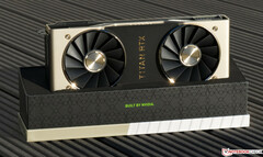 Nvidia Titan RTX is just 15 percent slower than a laptop with GeForce GTX 1080 SLI graphics Nvidia Titan RTX is just 15 percent slower than a laptop with GeForce GTX 1080 SLI graphics