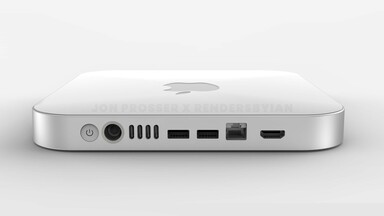 Previous Mac mini rendering. (Image source: Jon Prosser/Ian Zelbo)