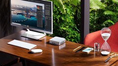 The new NUC 13 Pro should take up minimal space on a desk. (Image source: Intel)