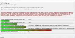 Maximum latency after ten seconds of Prime95