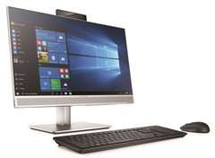 The HP EliteOne 800 G3 looks stylish and modern while still retaining the air that it means business. (Source: HP)