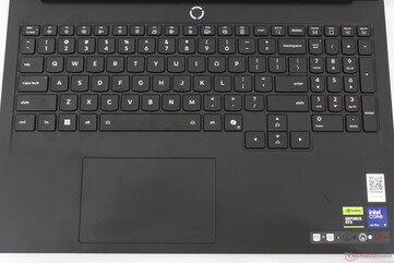 16-inch Lenovo Legion Pro 7i OLED gaming laptop keyboard (Image source: Allen Ngo)