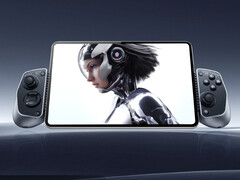 The Shadow Blade 3 is wide enough to support RedMagic's new 9-inch tablet. (Image source: RedMagic)