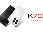 Xiaomi is rumoured to be adding blue and purple colours to the black and white versions of the Redmi K70 Pro that it has already shown. (Image source: Xiaomi)