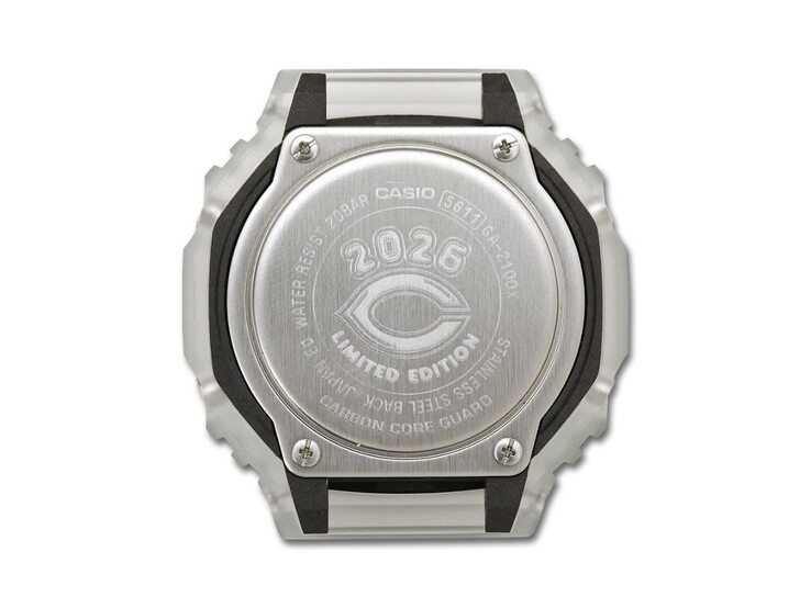 The 2026 Casio G-Shock x Hiroshima Toyo Carp GA-2100X. (Image source: Hiroshima Toyo Carp store)