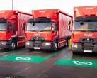 The new Coke electric truck fleet begins deliveries (image: Renault)