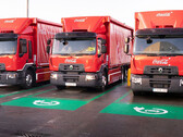 The new Coke electric truck fleet begins deliveries (image: Renault)