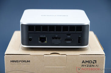 Minisforum AI X1 - Connections on the rear panel