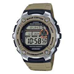 The Casio Wave Ceptor WV-200R-5ACF watch features 200 m water resistance (Image source: Casio)