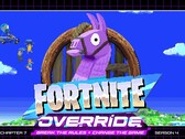 Official promotional art for Fortnite Override.