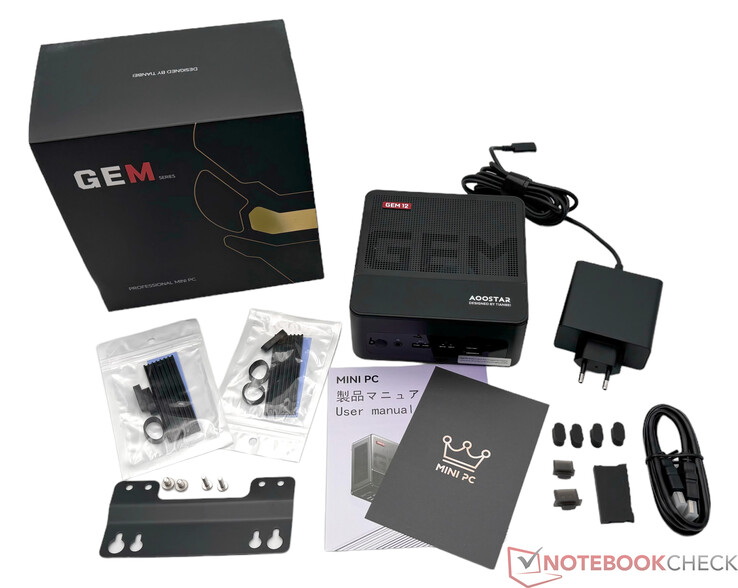 Aoostar GEM12 Mini-PC review: AMD Ryzen 7 8845HS with 32 GB Aoostar GEM12 Mini-PC review: AMD Ryzen 7 8845HS with 32 GB