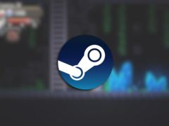 Kaelaverse: Permascape is getting a lot of praise, particularly because of its metroidvania elements. Pictured - the Steam logo overlaid on an ingame screenshot. (Image source: Steam - Edited)