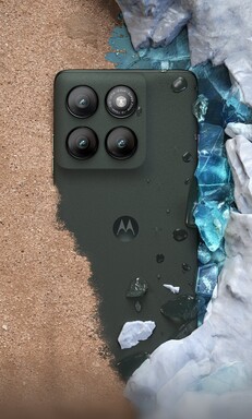 The Motorola edge 2025 has dust and water resistance. (Image source: Evan Blass)