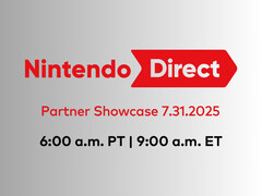 Nintendo Direct Partner Showcase banner is shown (Image source: Nintendo of America X account with edits)