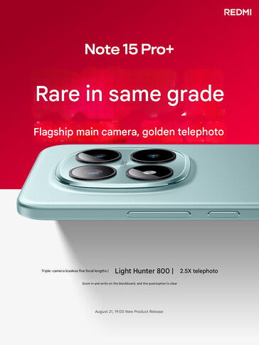 The back cameras (Image source: Xiaomi - machine translated)