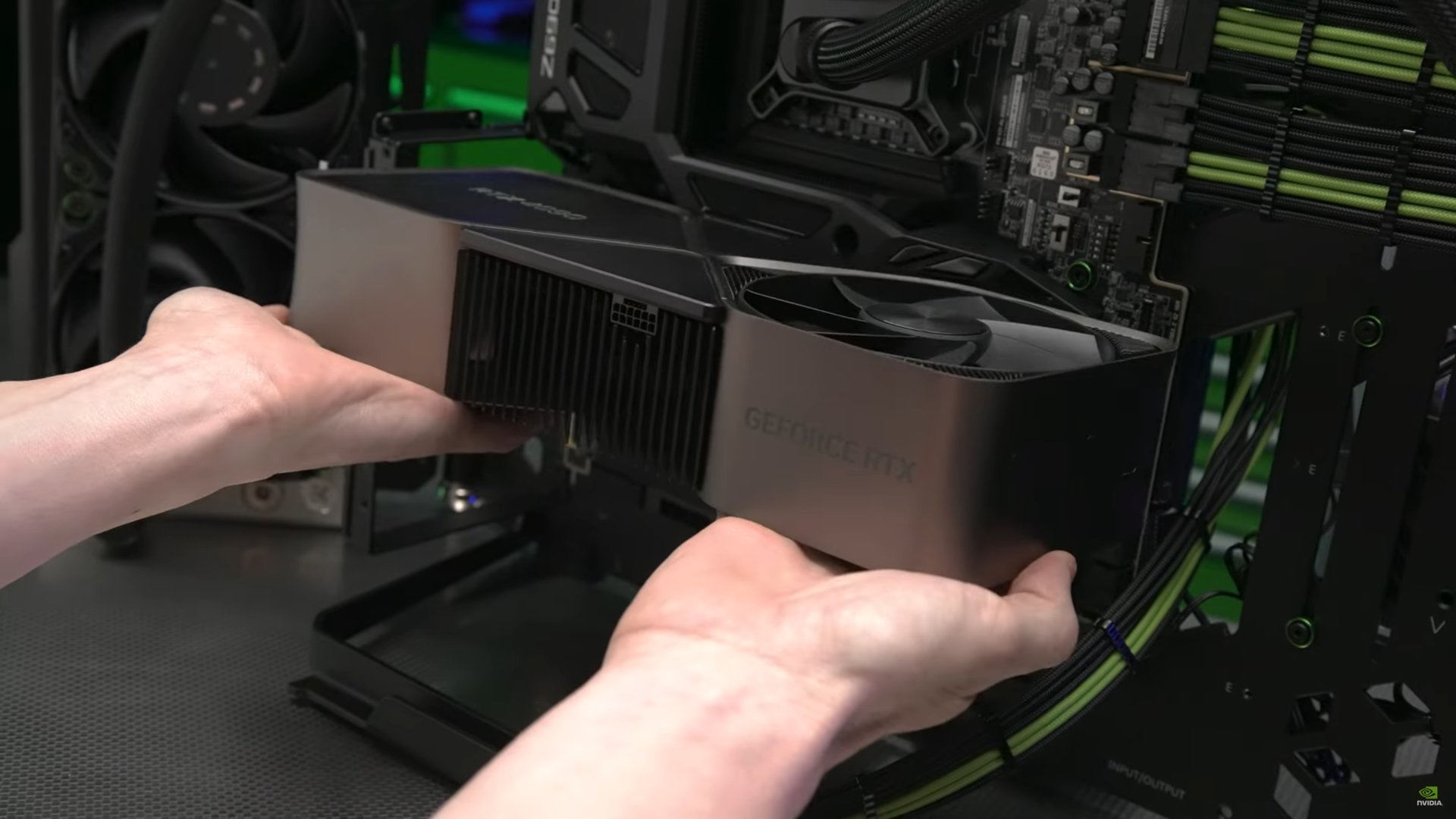 Nvidia's first GeForce RTX 4090 PC build video confirms rumours about its  colossal size -  News