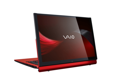 Vaio T series in view mode (fine red)