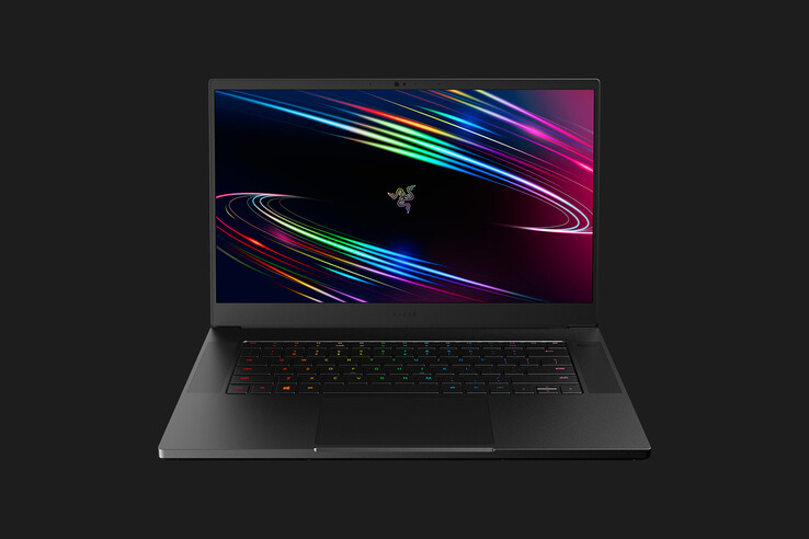 Razer Blade 15 2020. Note the larger Shift key on the right side of the keyboard