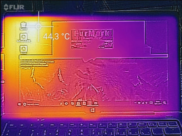 Temperature development front (load)