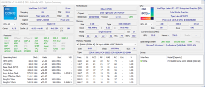 System info: HWiNFO Summary