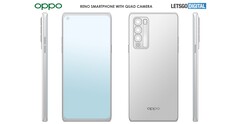 OPPO&#039;s new patent. (Source: LetsGoDigital)