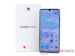 The Huawei P30 Pro. (Source: Notebookcheck)