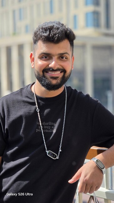 Portrait shot taken by the S26 Ultra.