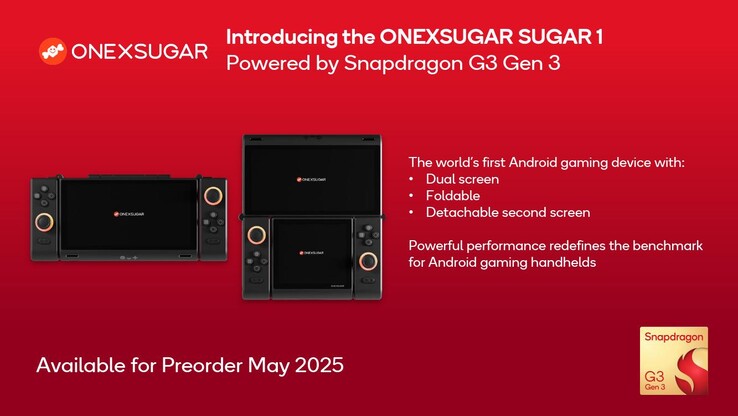 OneXSugar Sugar1 (Source: Qualcomm)