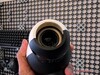 Chip on the head of the gun.