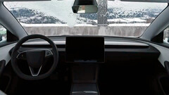 Defrost Mode ad as a timely reminder in cold weather (image: Tesla)