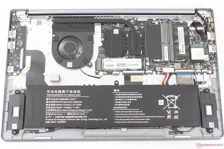 VigoBook G7 internals