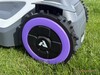 Large rear wheel with profile